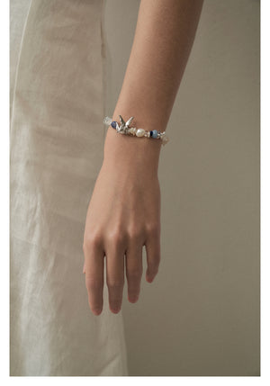 Butterfly Wing Beaded Bracelet