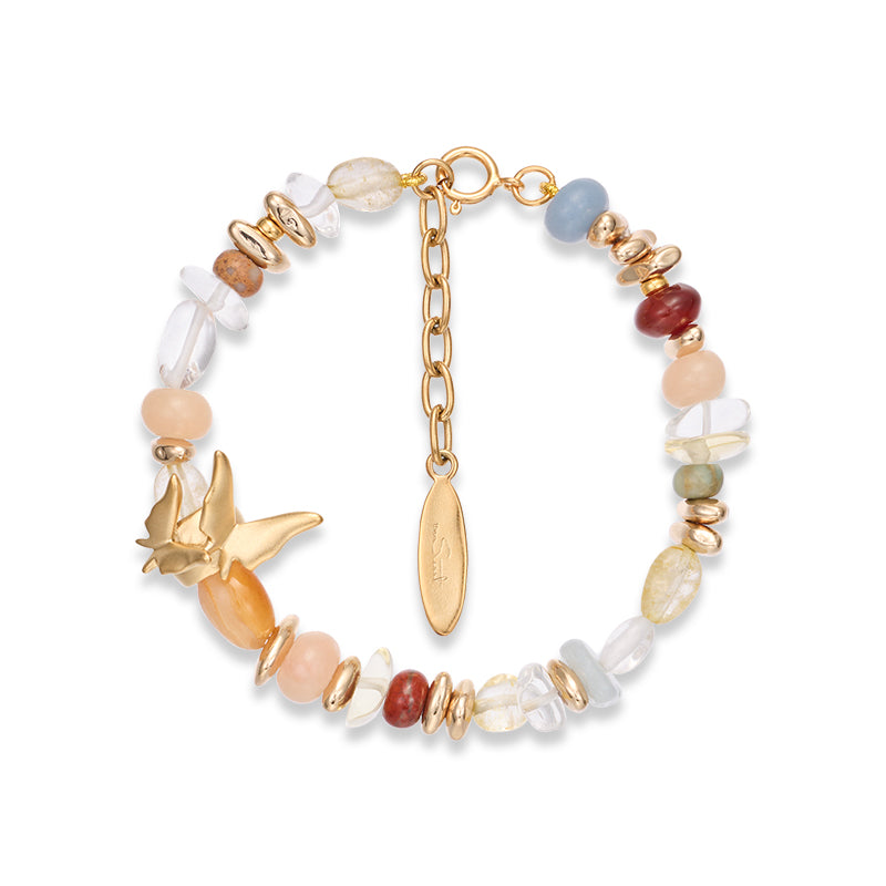 Butterfly Wing Beaded Bracelet