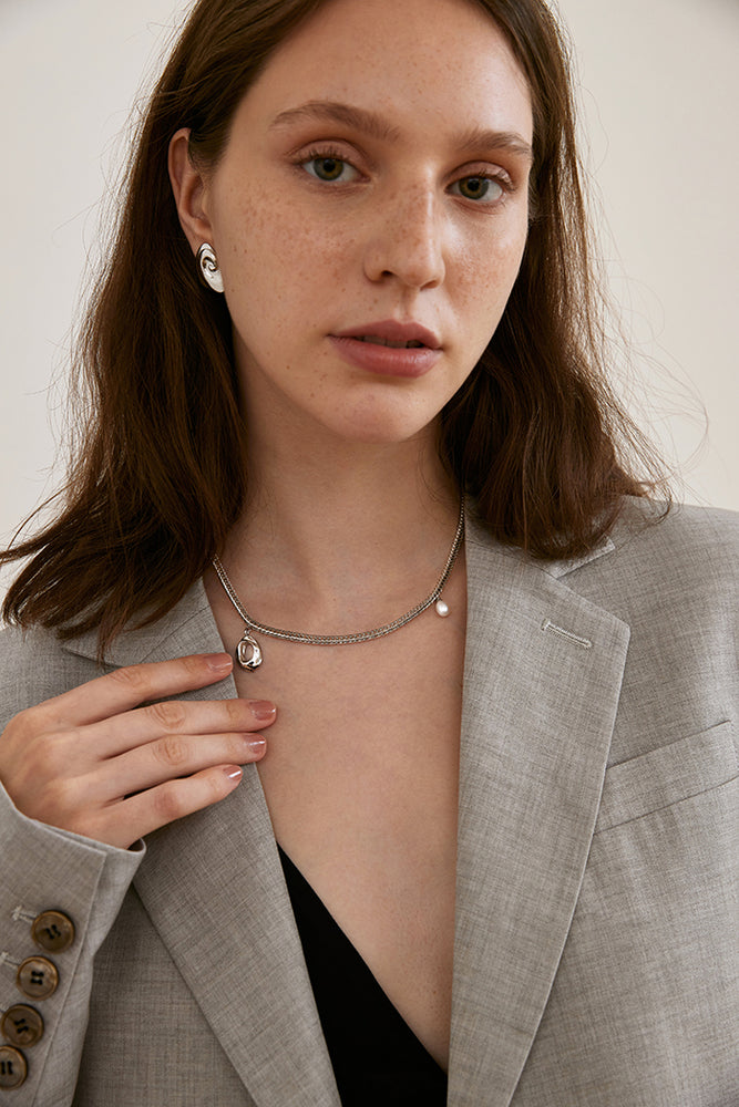 Grotto Pearl Necklace