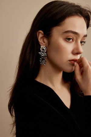 
            
                Load image into Gallery viewer, Twin Cave Earrings
            
        