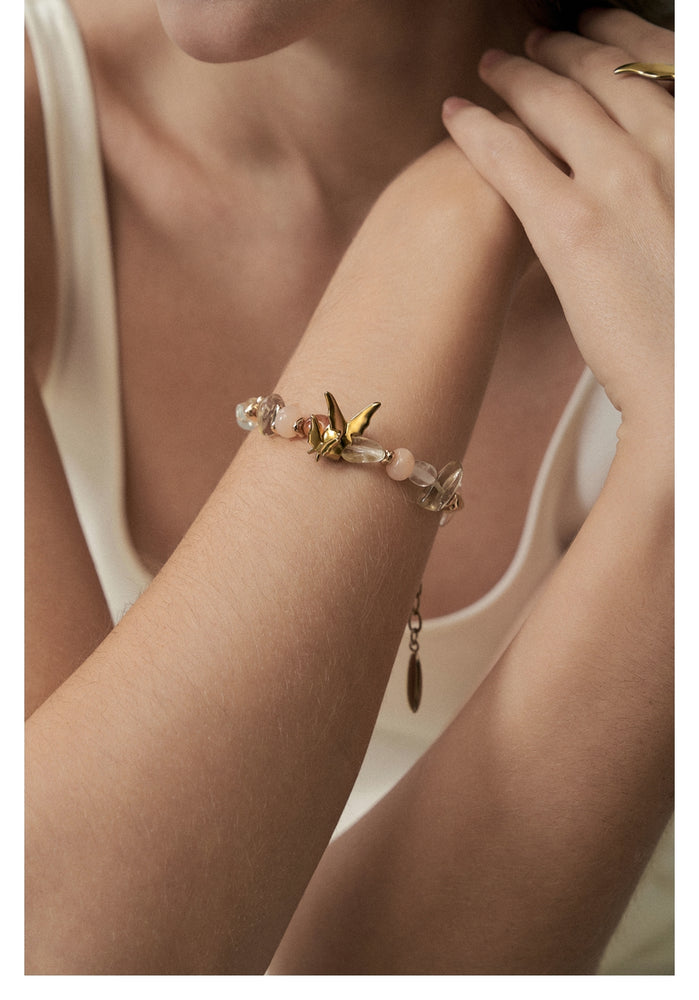 Butterfly Wing Beaded Bracelet