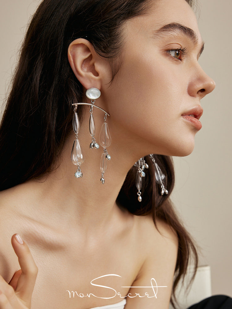 Conceptual Rainy Night earring