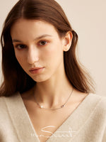 Grotto Pearl Thin Necklace