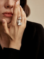 Sleeve Cascade Ring