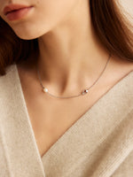 Grotto Pearl Thin Necklace