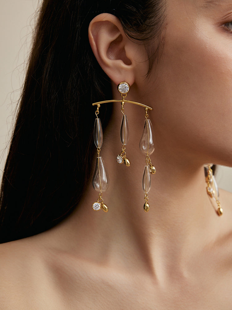 Conceptual Rainy Night earring