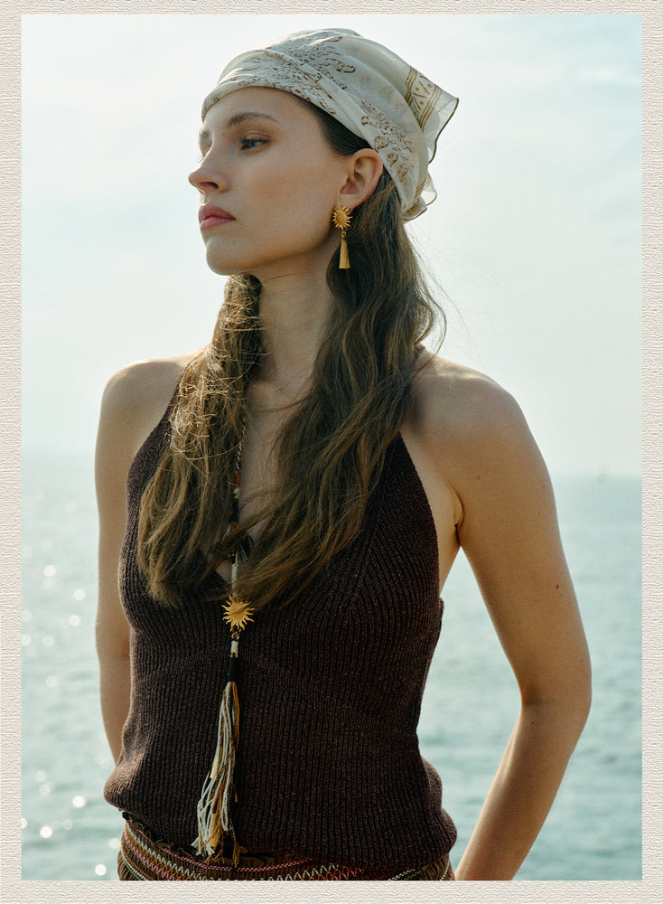 Aurora Fringe Earring