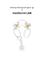 MULTI-LEVEL FLOWERS TAG BRACELET
