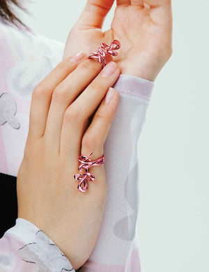 BRANCH AND FLOWER NAIL OR  JOINT RING （ONE SIDE）