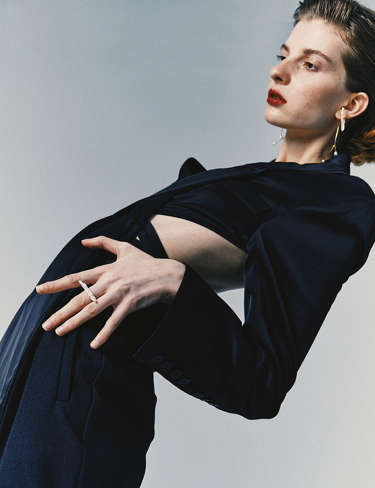 BALANCE NATURAL BIWA PEARL RING