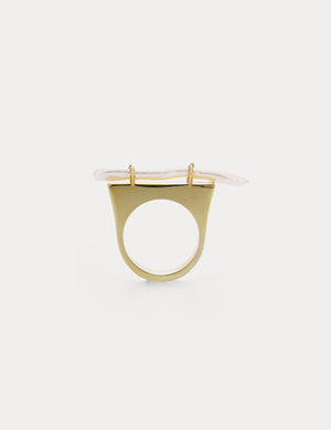 BALANCE FRESHWATER PEARL RING