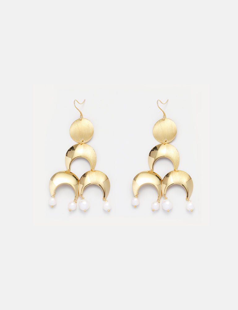 MOON PHASE PEARL DROP