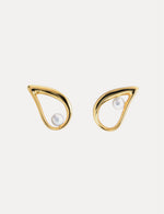 LEAF STUD EARRING