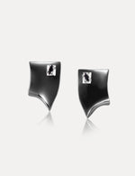 FLIPPED GEMSTONE EARRINGS