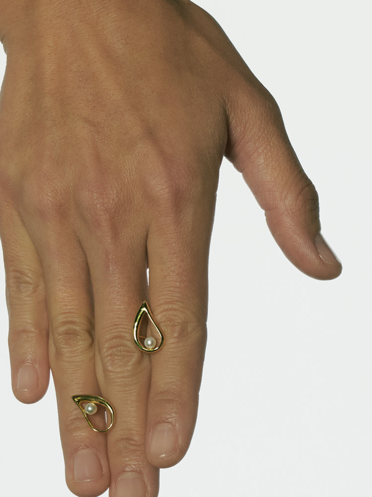 LEAF STUD EARRING