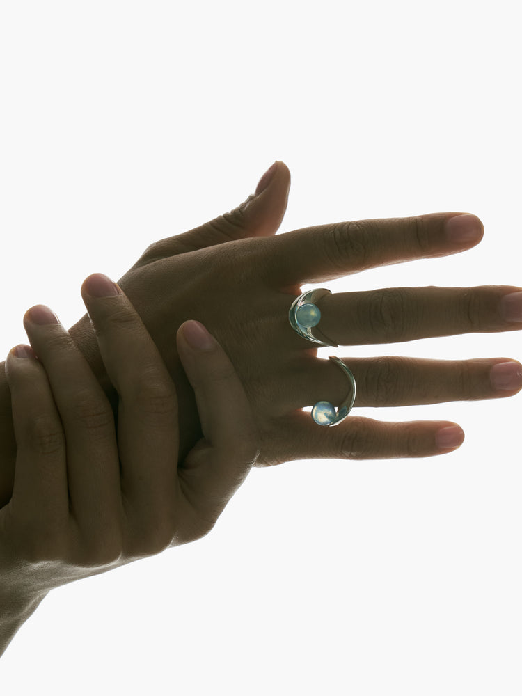 MISMATCHED PETAL RING SET