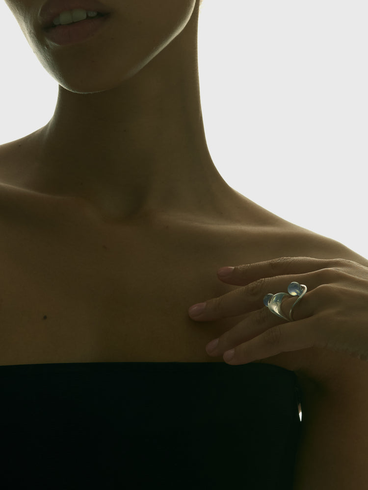 MISMATCHED PETAL RING SET
