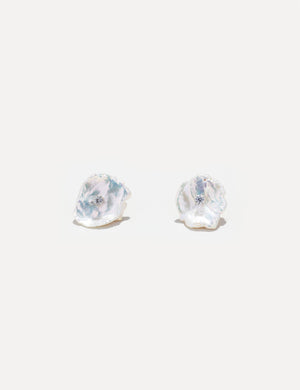 FLEUR PEARL STUD