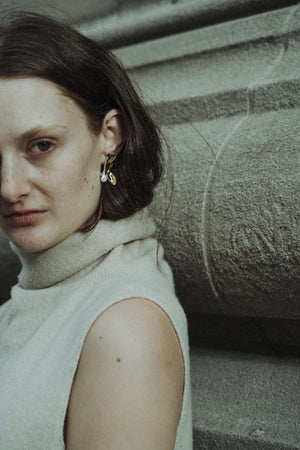 SPECIAL EDITION-FLIPPED DOUBLE LAYERS EARRINGS