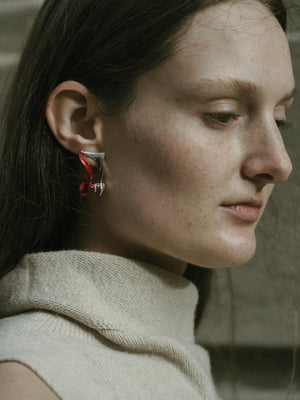 SPECIAL EDITION-FLIPPED DOUBLE LAYERS EARRINGS