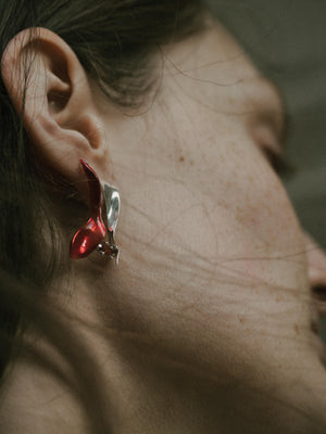 SPECIAL EDITION-FLIPPED DOUBLE LAYERS EARRINGS