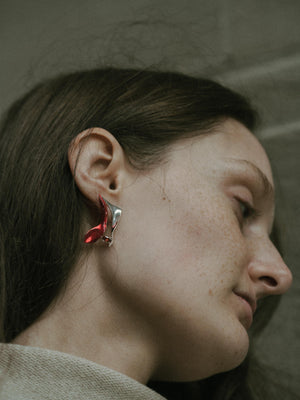 SPECIAL EDITION-FLIPPED DOUBLE LAYERS EARRINGS